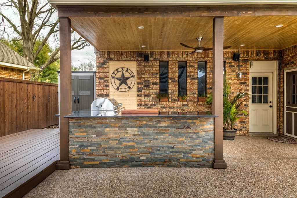 outdoor kitchen masonry in Atlanta