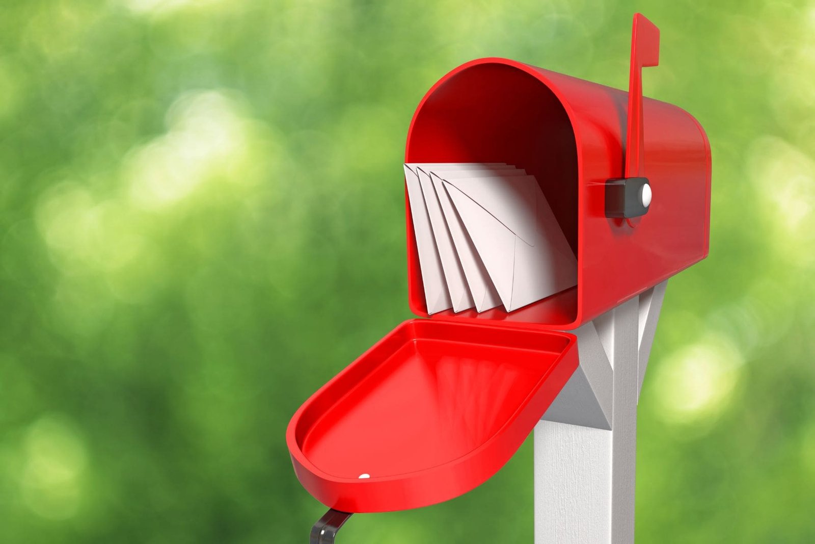 Locking mailbox installed at an Atlanta property